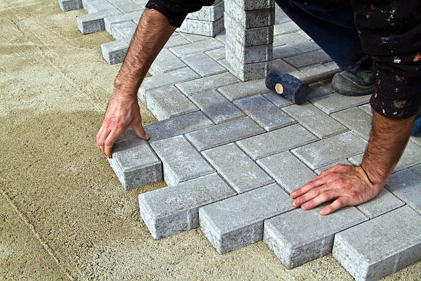 Residential Paver Driveway in Norway, MI